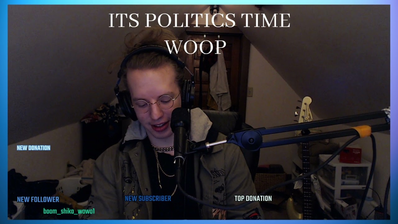 VOD: Politics! Omegle, commentary, whatever etc.