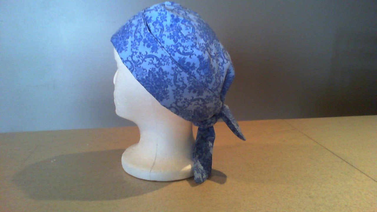 Surgical Scrub Cap made easy; part 2 the sewing