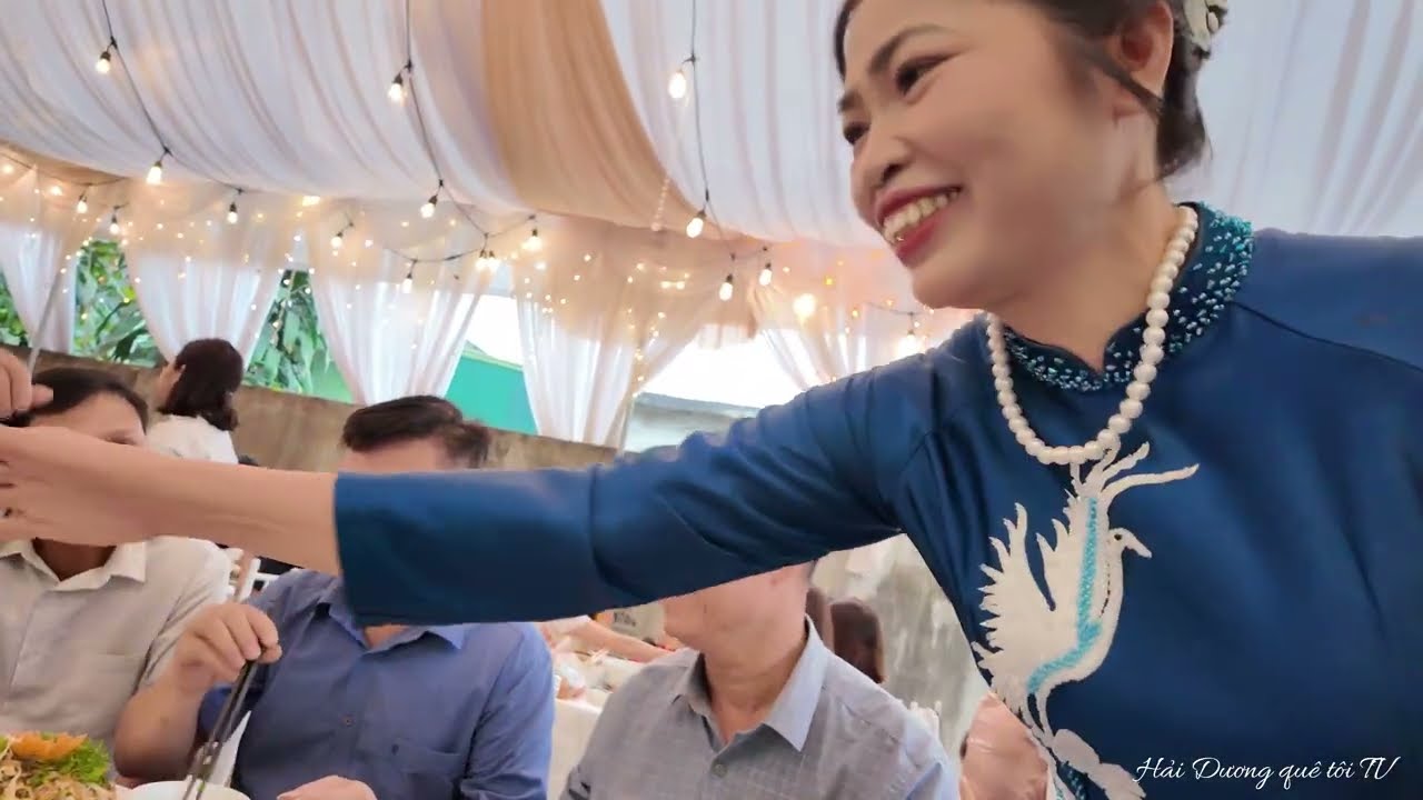 Tiệc ngày vu Quy tại xã : Lai Khê - TP Hải Phòng