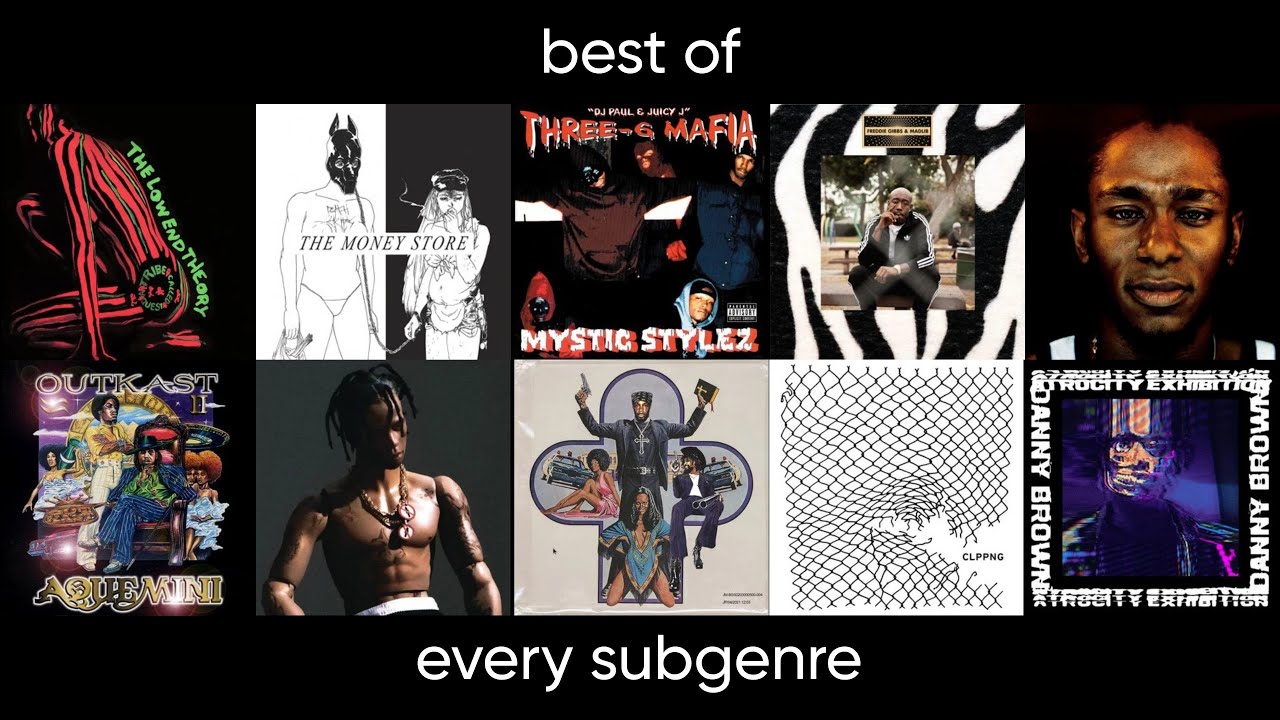 Essential Albums For EVERY RAP/HIP-HOP Subgenre (2024)