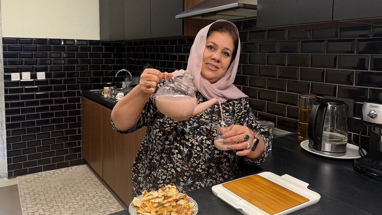 How to prepare easy and delicious milk teaطریقه اماده کردن شیرچای  خوش رنگ وخوشمزه در وقت کم 👍👍👍🥛🥛ه