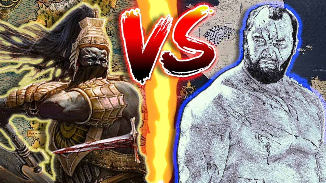 Clash of Titans -The Mountain VS The Shadow