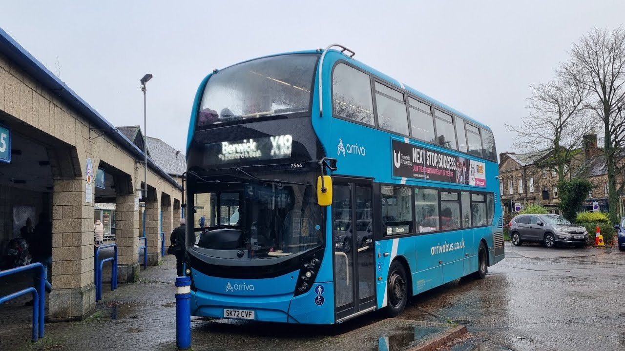 Journey on Route X18 | SK72CVF/7566 - Arriva Northumbria: ADL E40D/ADL Enviro 400MMC