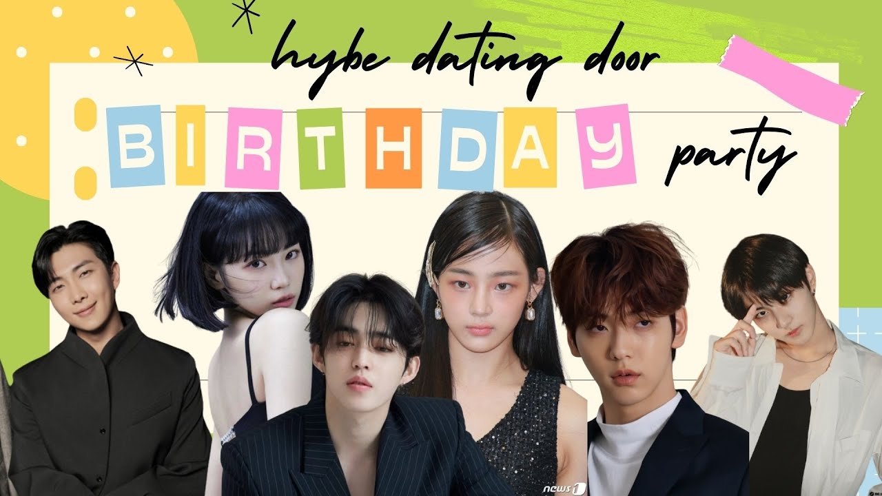 KPOP DATING GAME Hybe Groups - Birthday Party