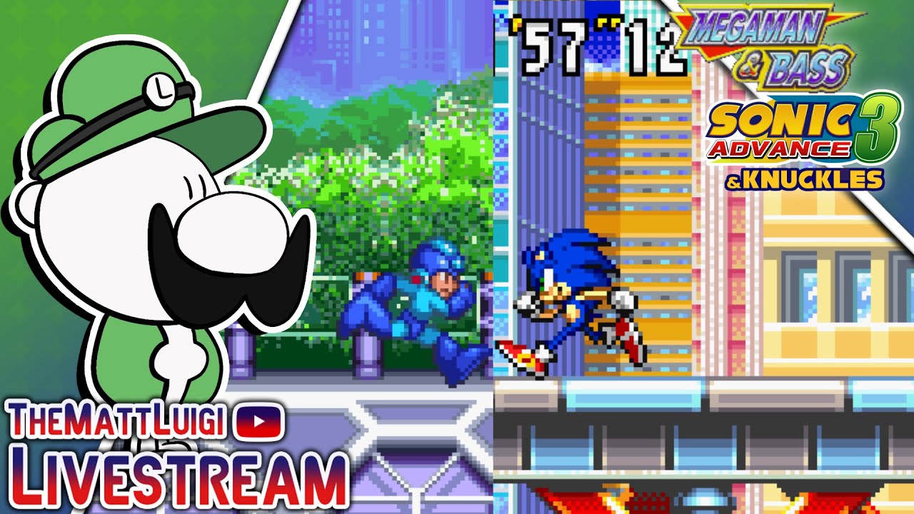 Geinige feitjes over Knuckles! | Mega Man & Bass VS Sonic Advance 3 & Knuckles (ft. FishOnAStick) |