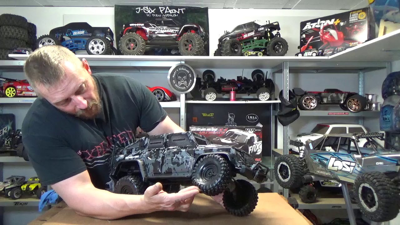 COUP D'OEIL RAPIDE AU TRAXXAS TRX4 TACTICAL