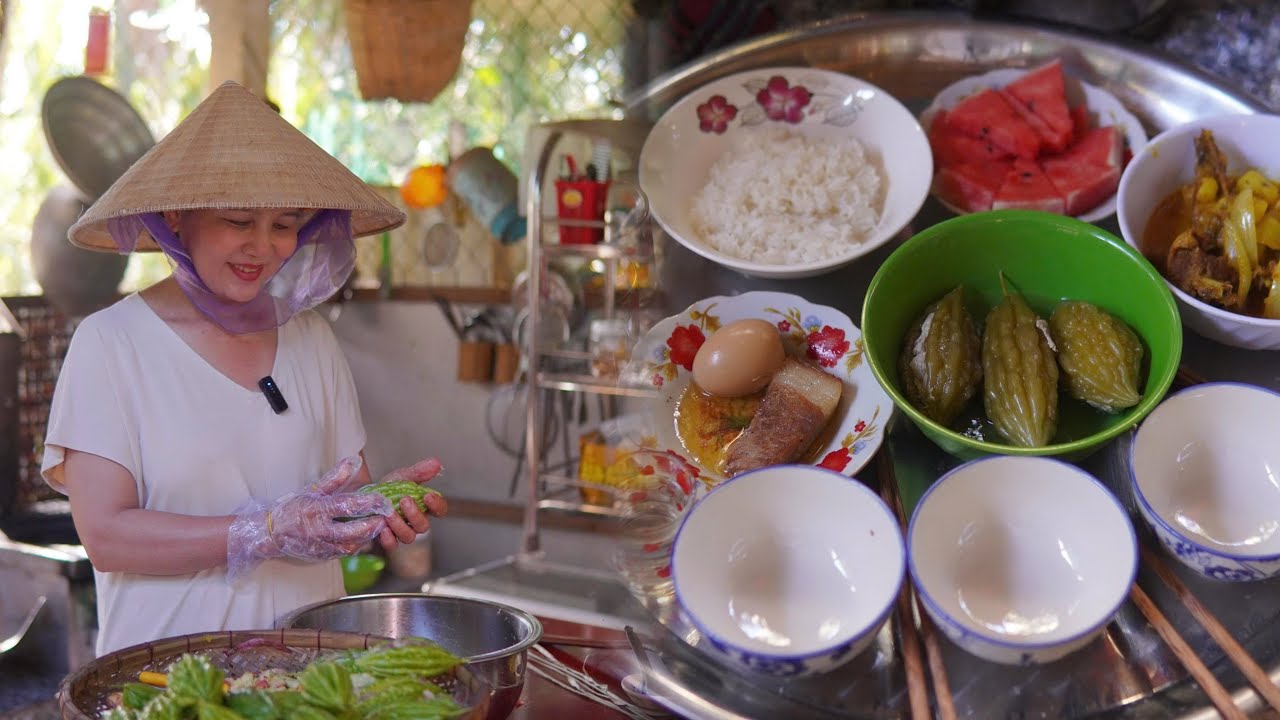 Làm mâm cơm cúng ông bà ngày 29 Tết - Mợ Bảy Miền Tây