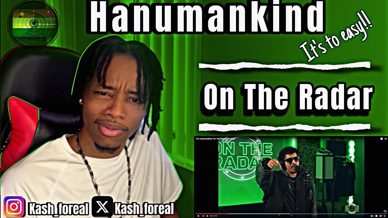 It's To Easy!!! - Hanumankind On The Radar Freestyle | Reaction!!!!