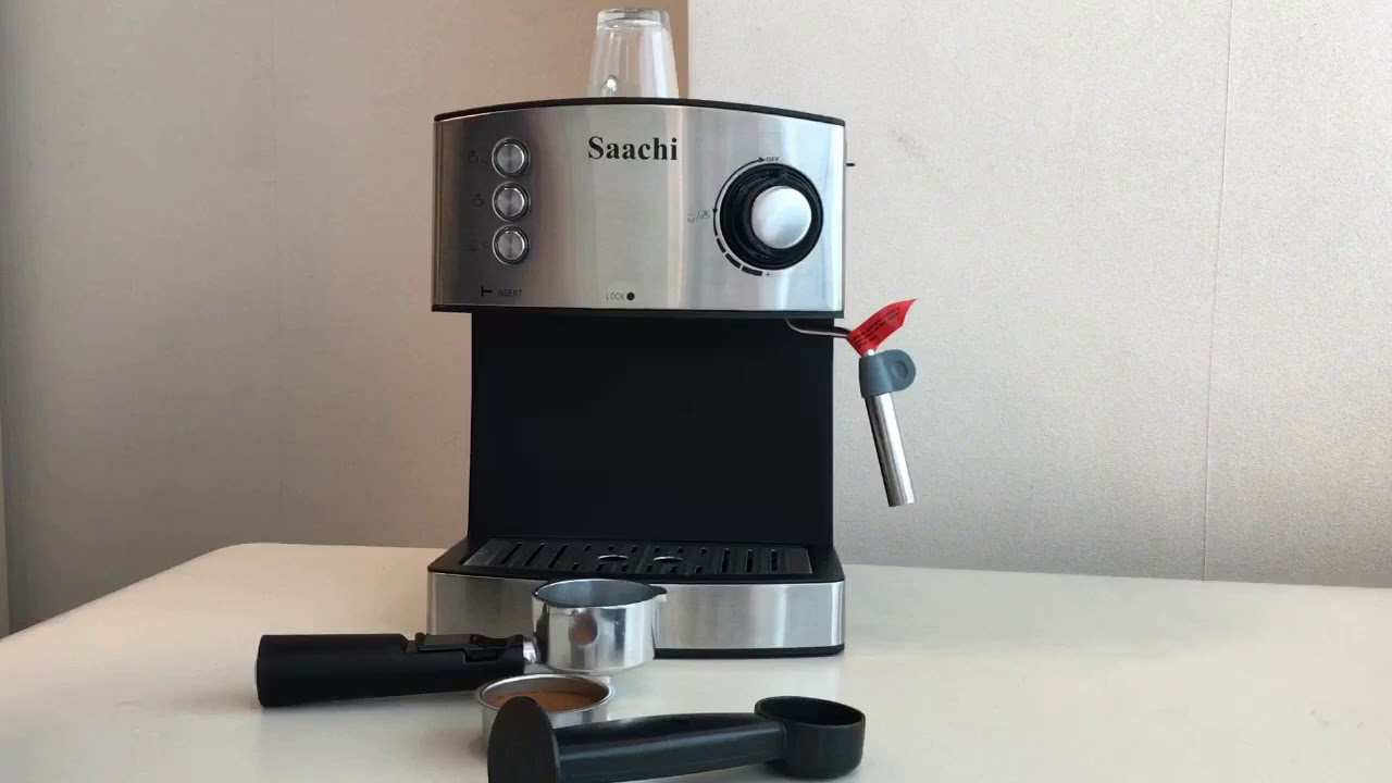 تجربة سريعة لماكينة القهوة من ساتشي Saachi Coffee Machine