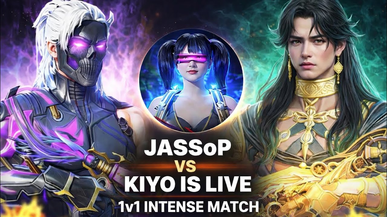 JASSoP vs KIYO IS LIVE 😱 | 1v1 INTENSE MATCH | BGMI TDM 🔥