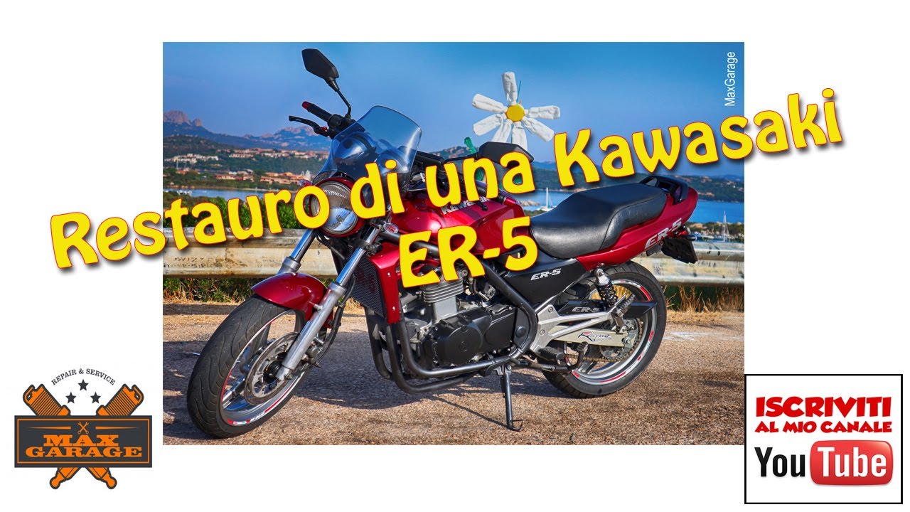 Restauro di una Kawasaki ER-5