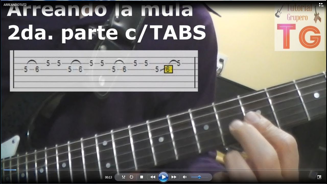COMO TOCAR ARREANDO LA MULA PARTE 2
