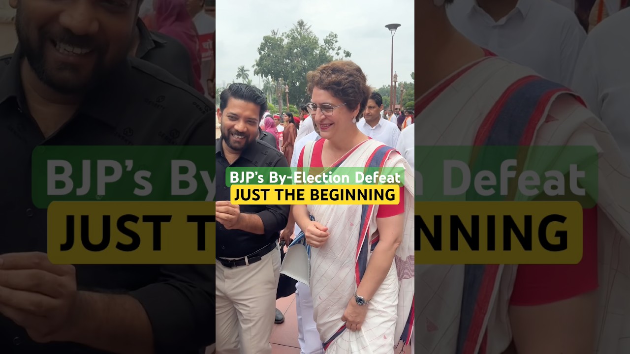 By-Election Results: Priyanka Gandhi Says, &ldquo;This Is the Start&rdquo; #priyankagandhi #congress
