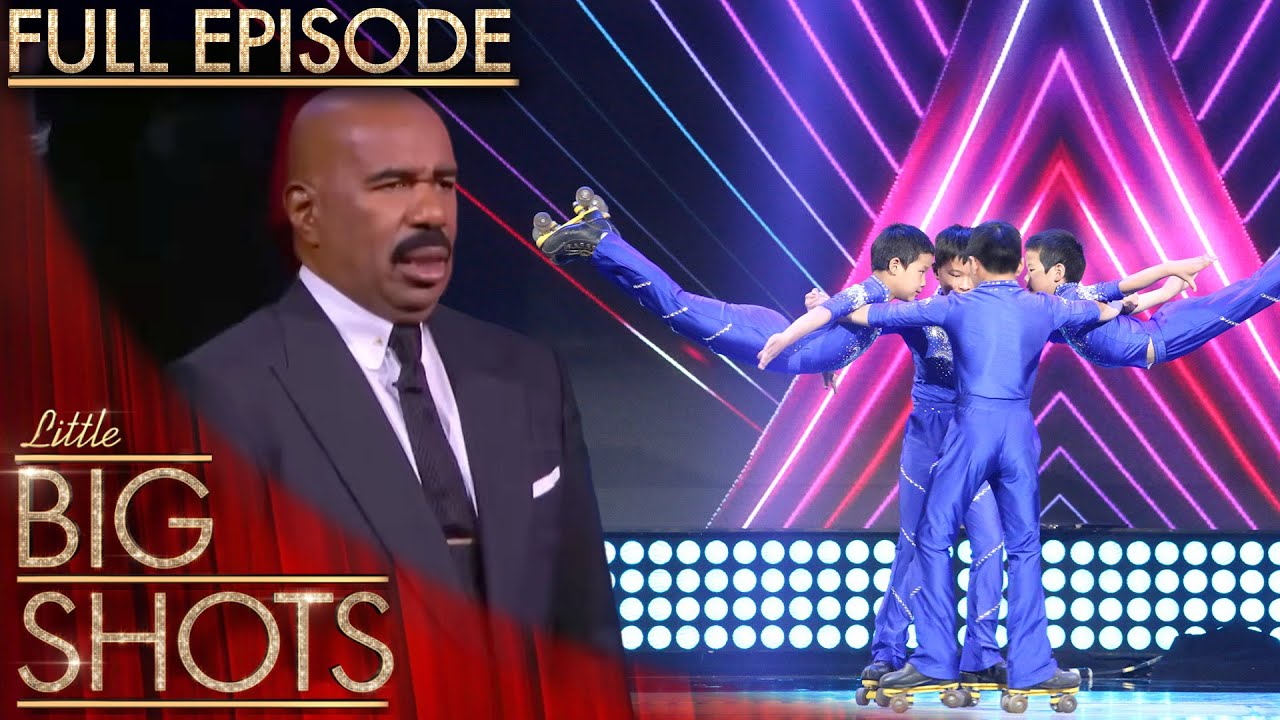 Rollerskating Dancers Leave Steve Harvey In SHOCK! 🛼 | Season 2 Episode 2 | Little Big Shots US