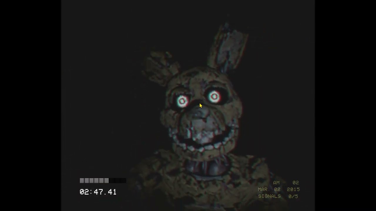 Springtrap hear everything including my soda