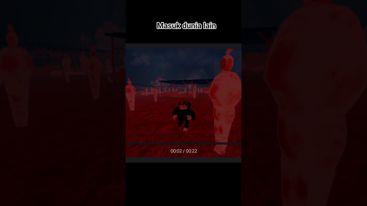 aku tersesat dan masuk kedunia lain ketika mendaki gunung sumbing #roblox #shorts