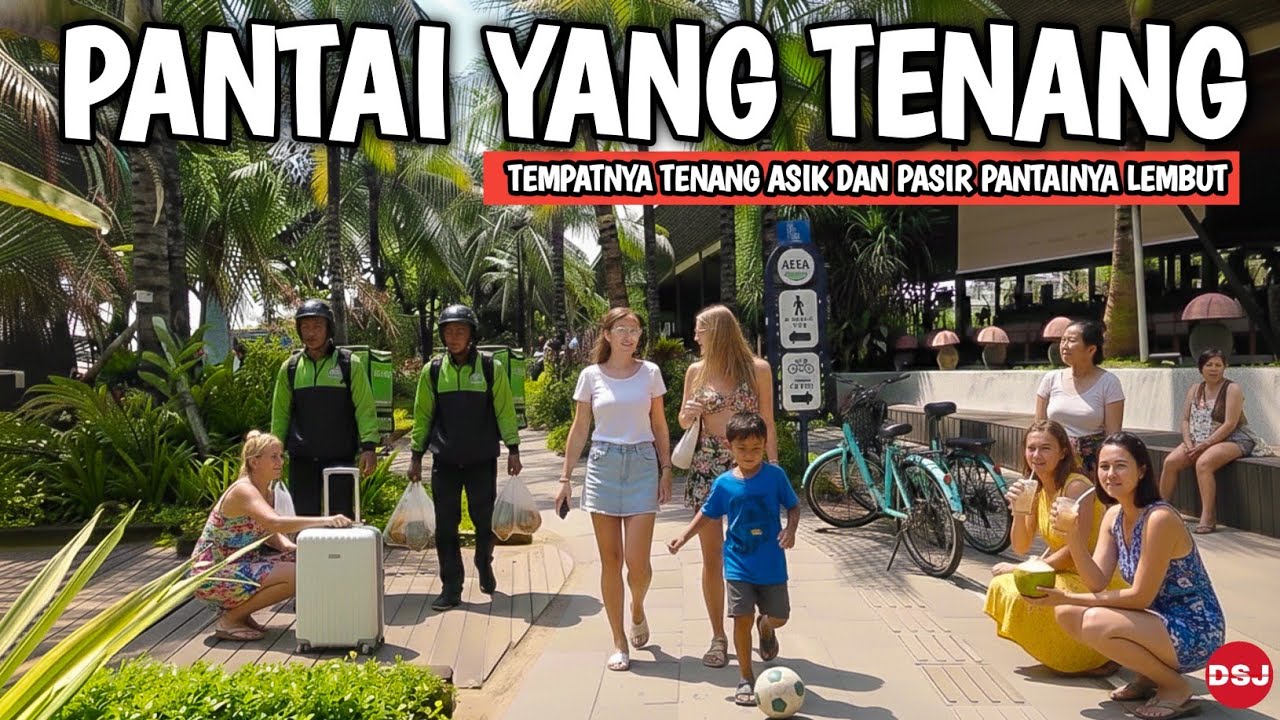 Pantai yang cocok untuk bersantai dengan ombak tenang - sanur Bali saat ini