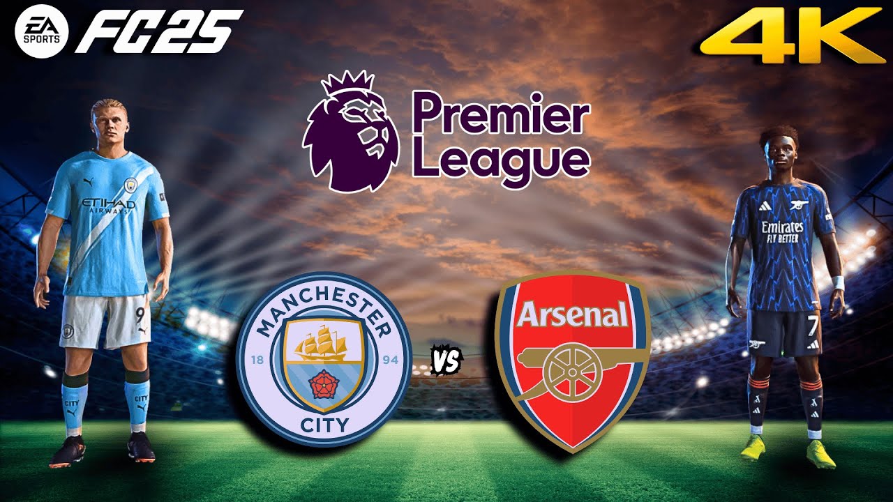 FC 25 - Man city vs Arsenal | Premier League 25/26 Full Match | PC™ Pro [4K60]