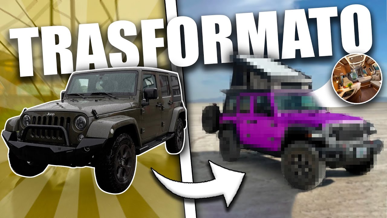 CAMPERIZZIAMO UN JEEP WRANGLER😱 [FOLLE🔥]