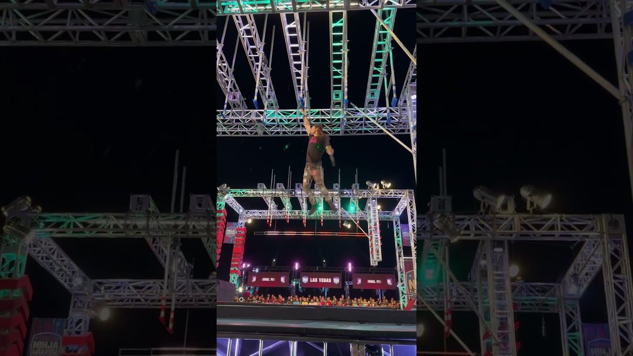 Racing on American Ninja Warrior🤯🤯 #viralvideo #ninjawarriorcourse #americanninjawarrior #speed