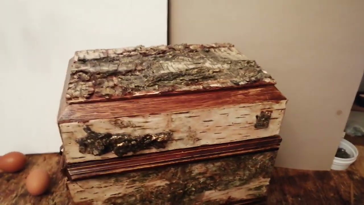 шкатулка из бересты