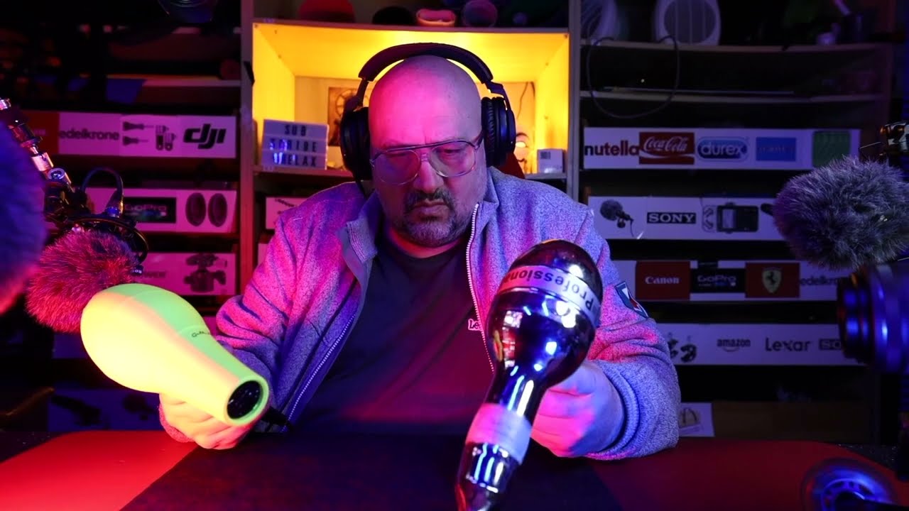 Фен ASMR South Wind и RGB-подсветка | Иммерсивный АСМР