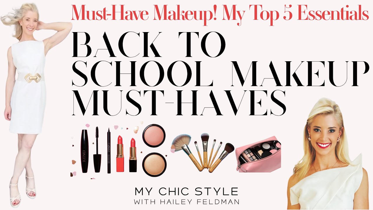 Best Back To School Makeup Must-Haves! My Top 5 Makeup Essentials & Tutorials--AMAZON LIVE