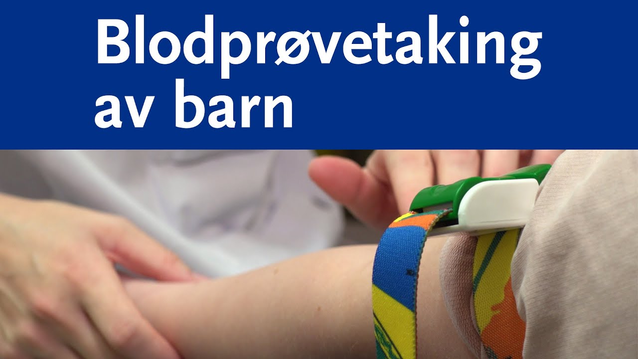 Blodprøvetaking av barn