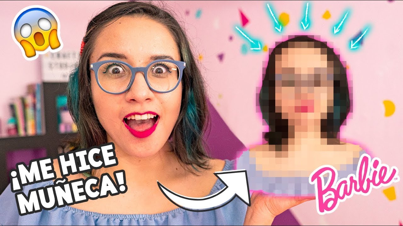 ME CONVERTÍ EN BARBIE 😱✂️ CRAFTINGEEK