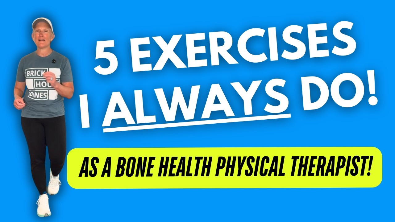 5 BEST Exercises for Bone Health (from a Physical Therapist!)