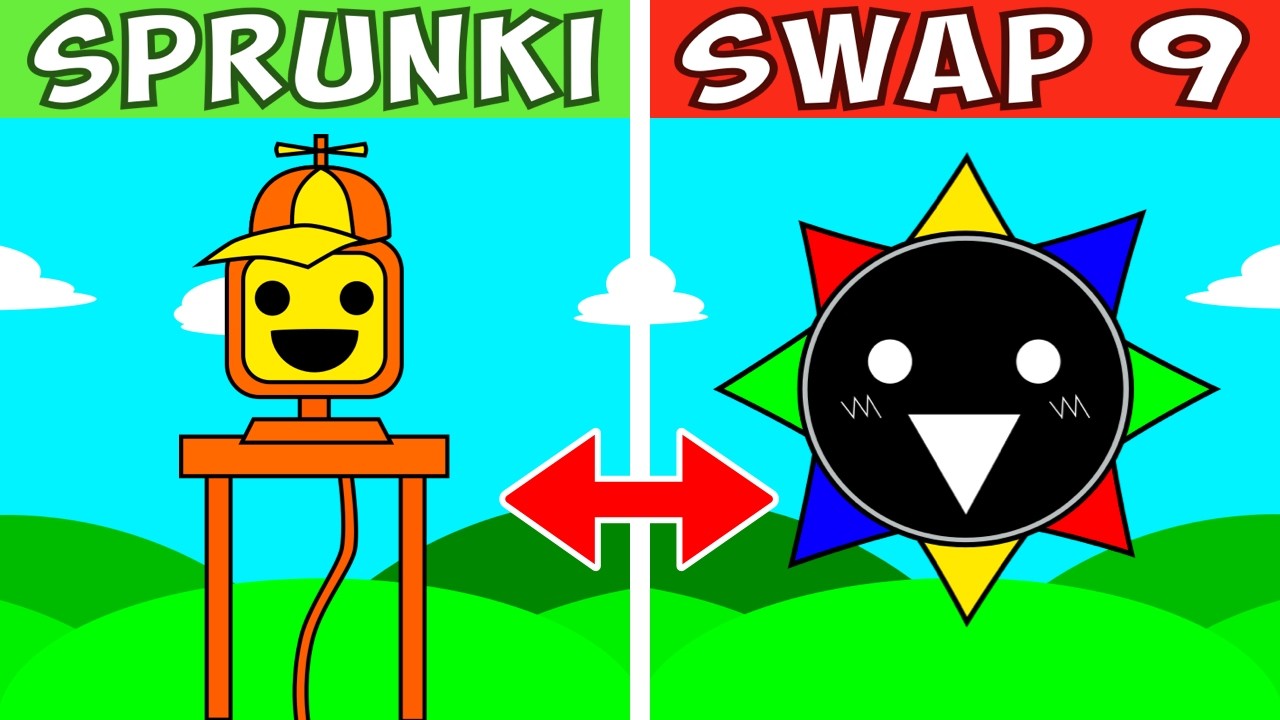 Incredibox Sprunki Phase 1 But Swapped 9