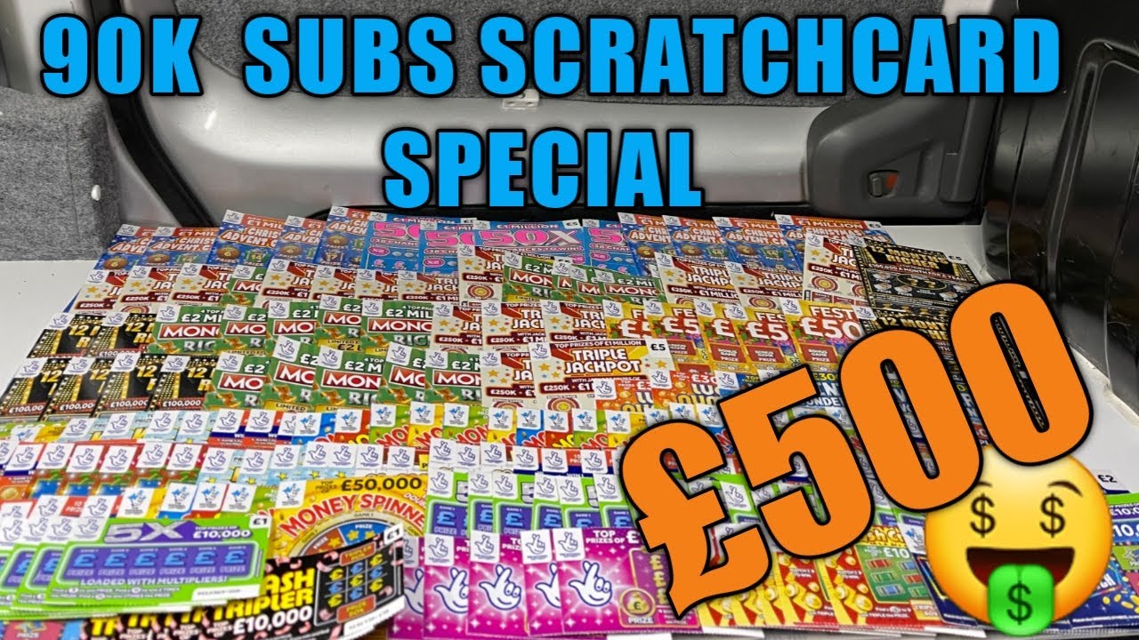 90k SUBS SCRATCHCARD SPECIAL