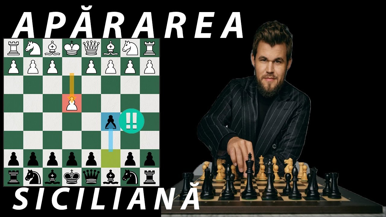 Învață să joci APĂRAREA SICILIANĂ ca un MAESTRU!!!♟️