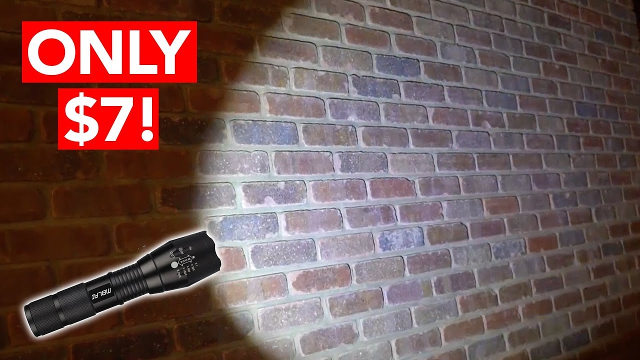 Best LED Tactical Rechargeable Flashlight (ONLY $7!)