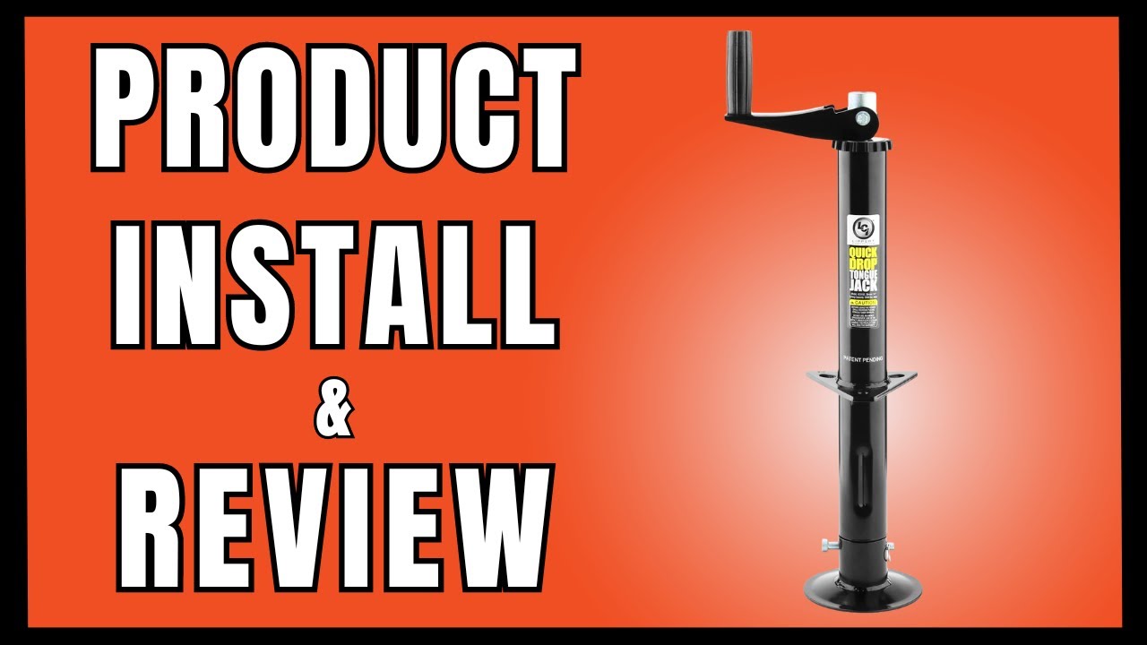 Easy to Install Quick Drop Tongue Jack
