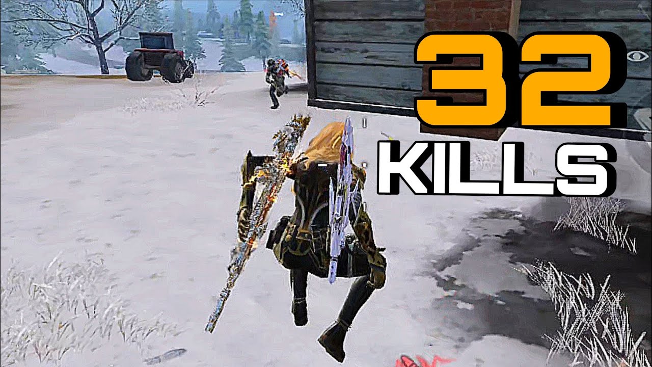 BEST AK117 MAIN, 32 KILLS SOLO VS SQUAD COD MOBILE BR FULL GAMEPLAY