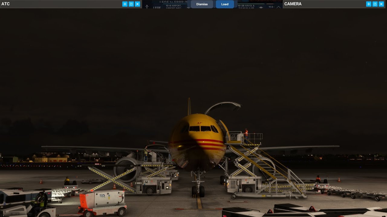 MSFS - BRAND New - INIbuilds A300 F - touch and go training LEGE