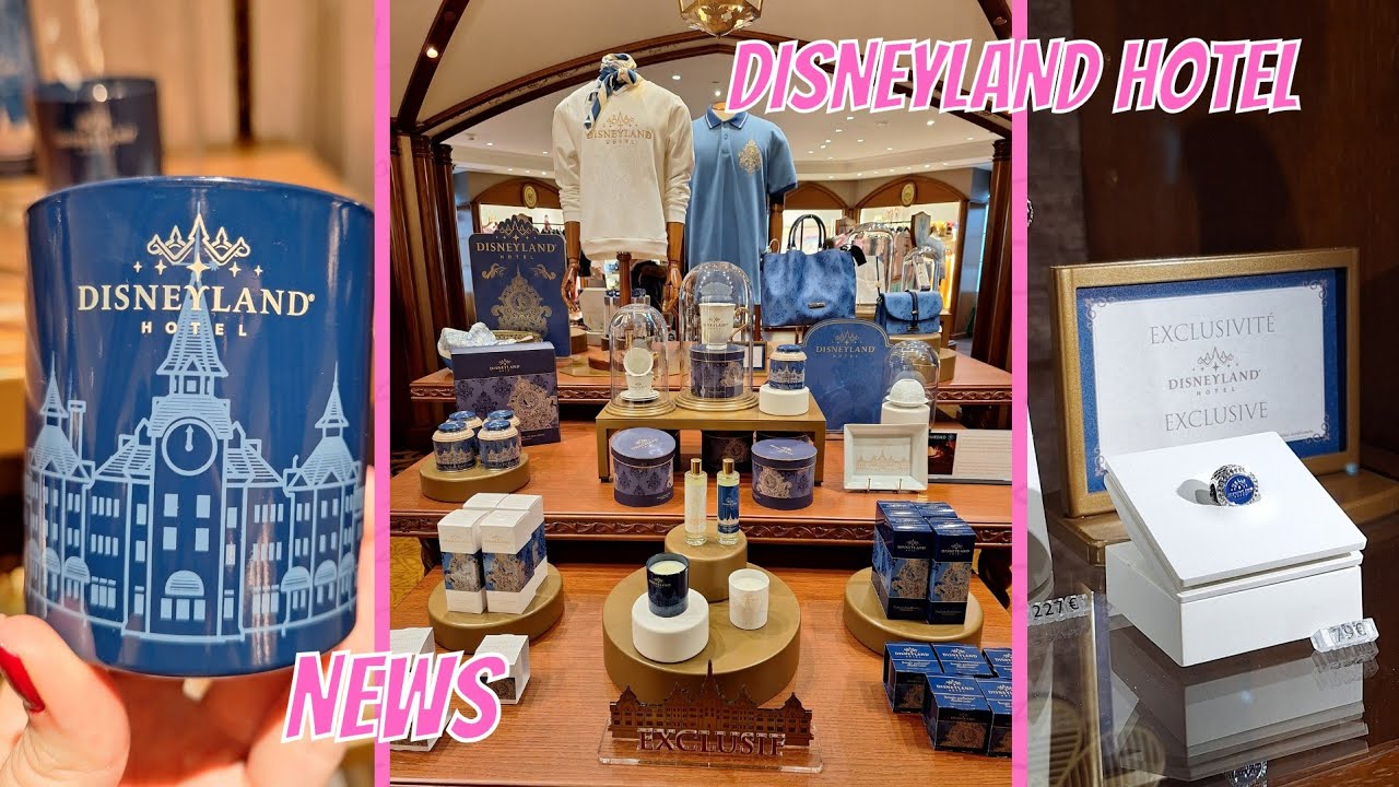 NEWS DISNEYLAND PARIS 2024 | EXCLUSIVE MERCHANDISE DISNEYLAND HOTEL