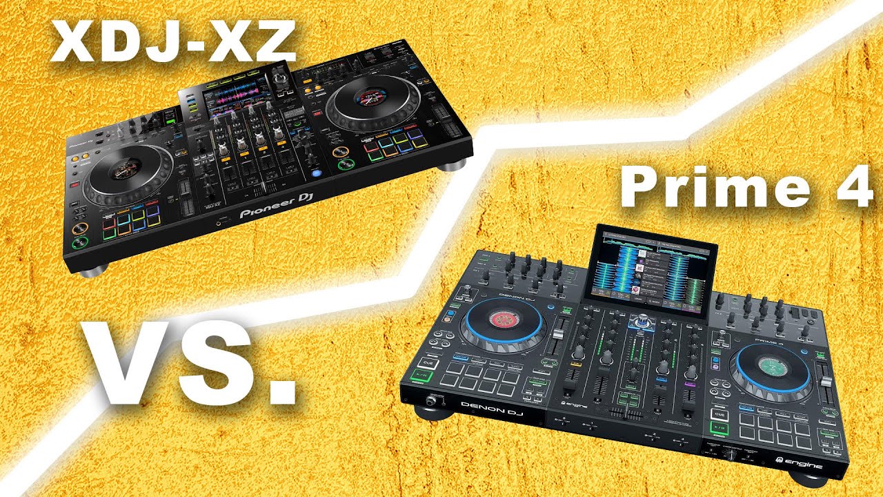 XDJ XZ vs Prime 4 - Die Unterschiede