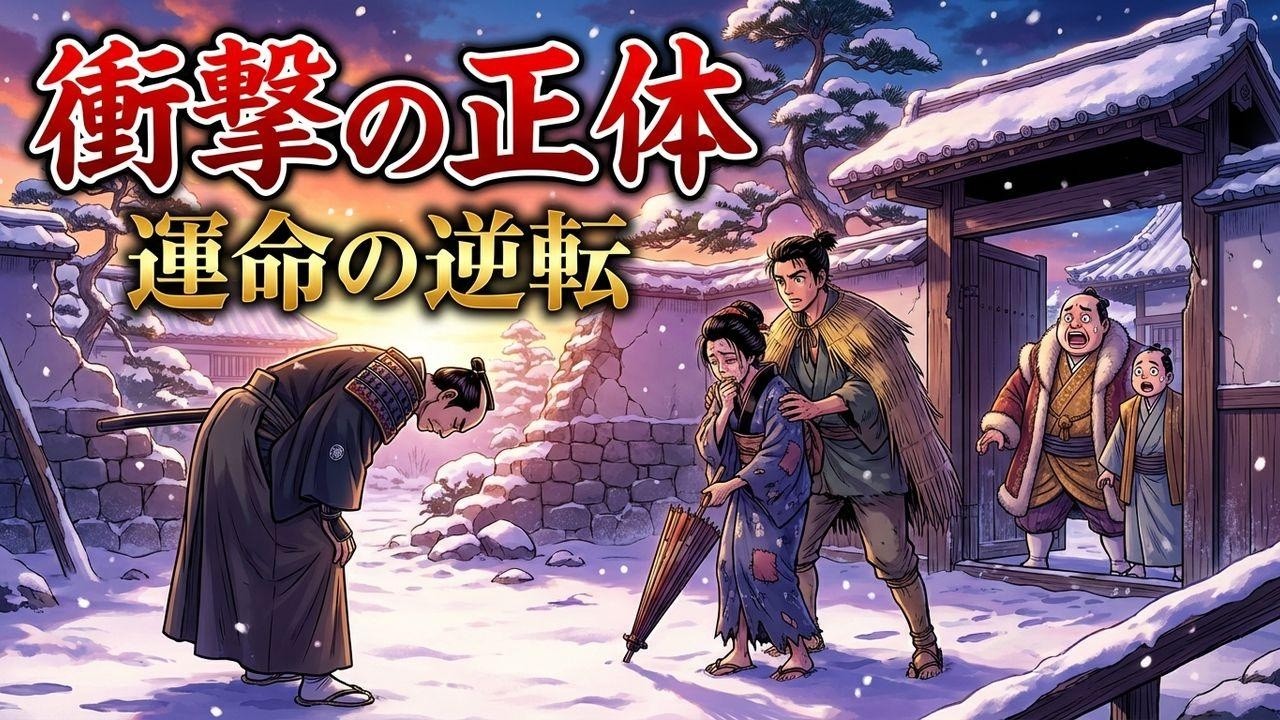 蔑まれた下男とボロボロの女性。3日で運命が逆転した衝撃の結末