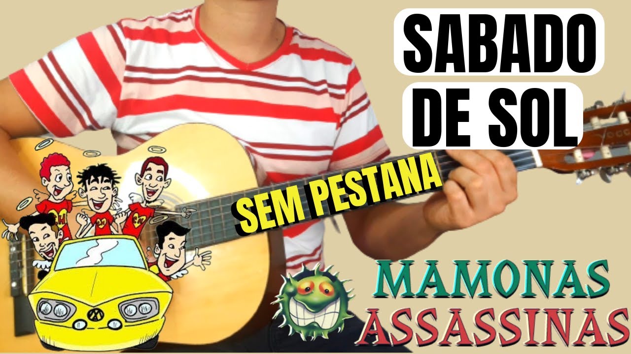 Mamonas Assassinas SABADO DE SOL (Aula de Violão) Sem Pestana