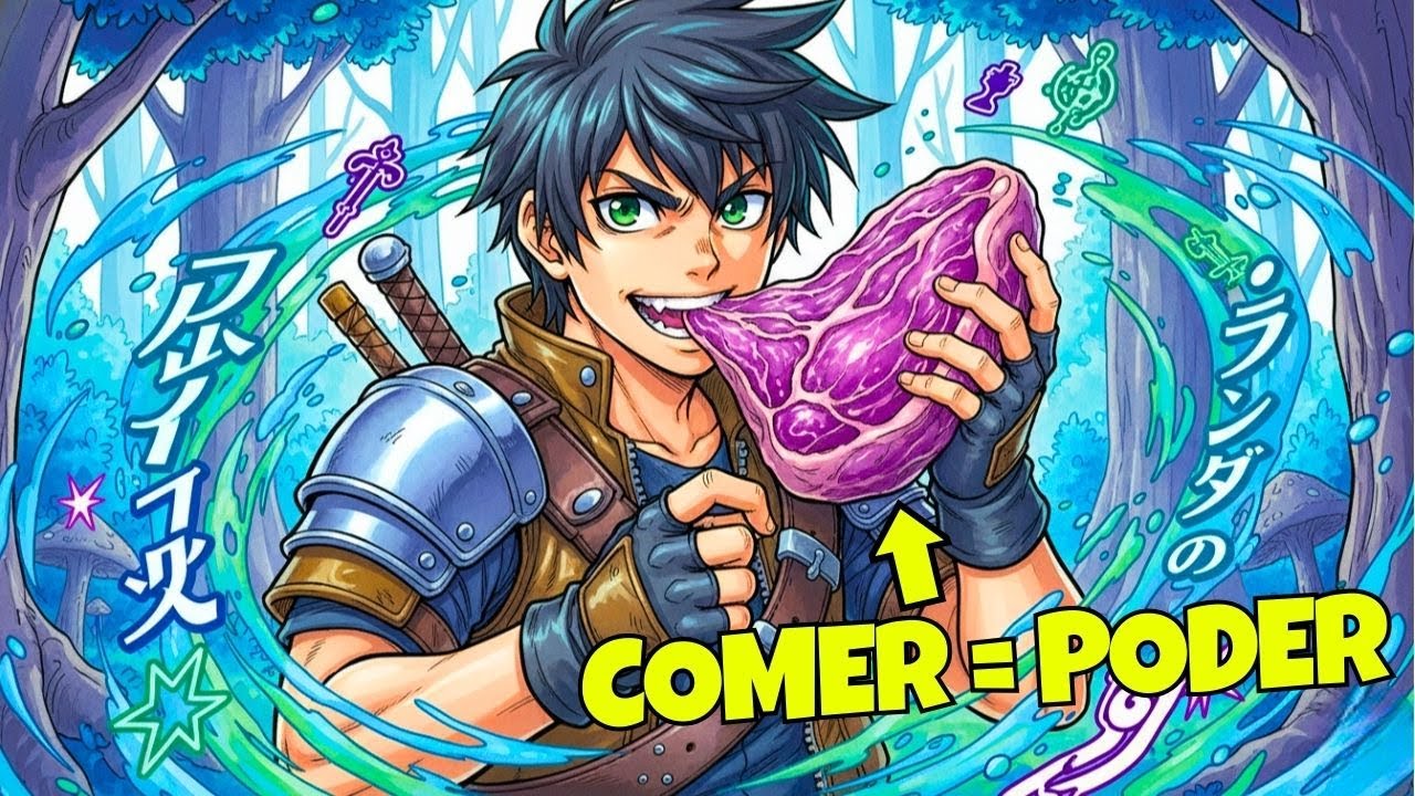 Ele Comeu um Monstro VENENOSO e Ganhou uma Skill RANK-SSS! | Manhwa  Recap |