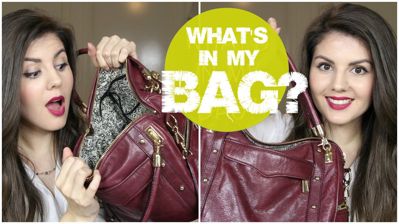 WHAT'S IN MY BAG? | Rebecca Minkoff 'Cupid' Satchel Review