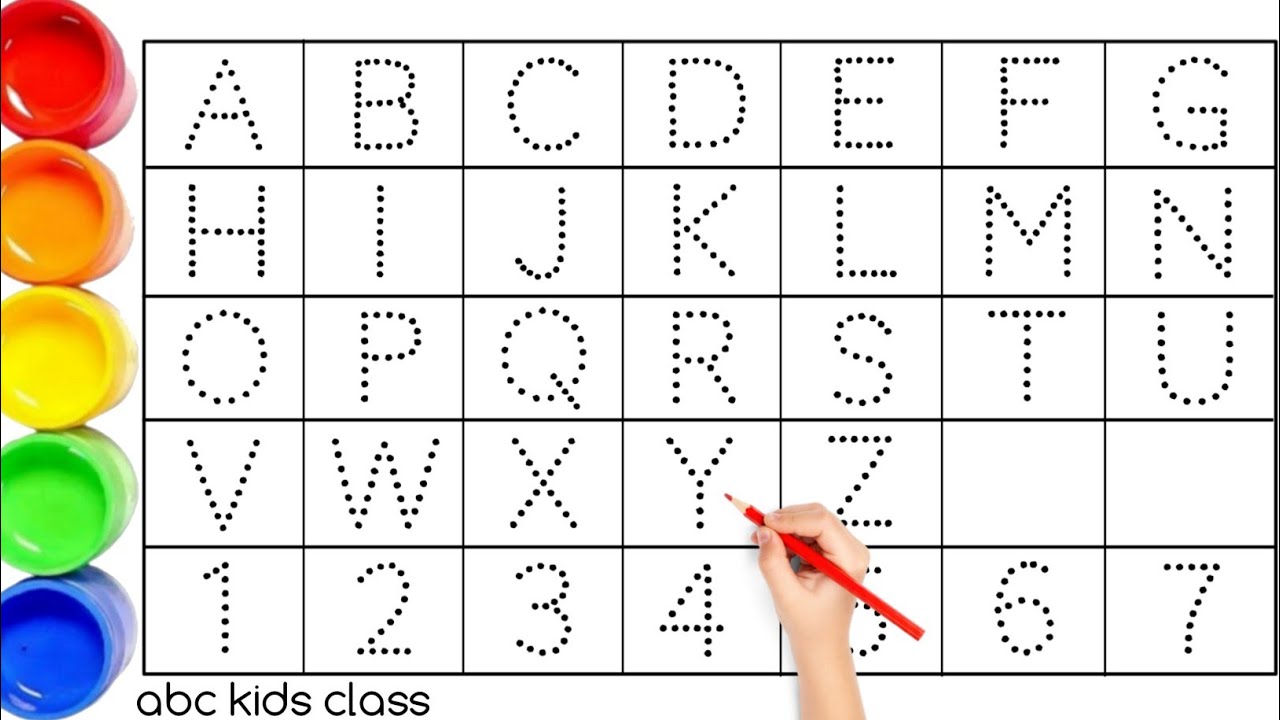 A for Apple Song 🍎 | Bachchon Ki Pyaari ABCD alphabet learning rhymes with dotted lines 