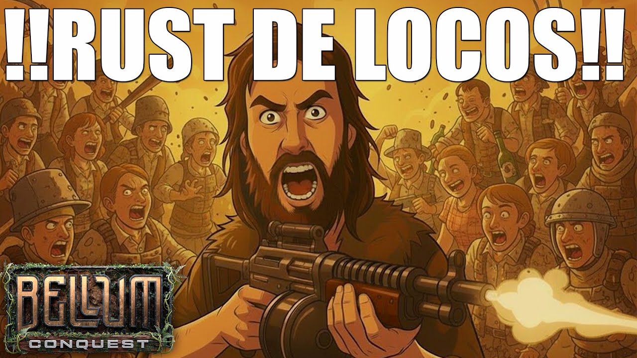 ¡Rust de Locos en Bellum! 🔥 Nadie Sobrevive a Este Caos