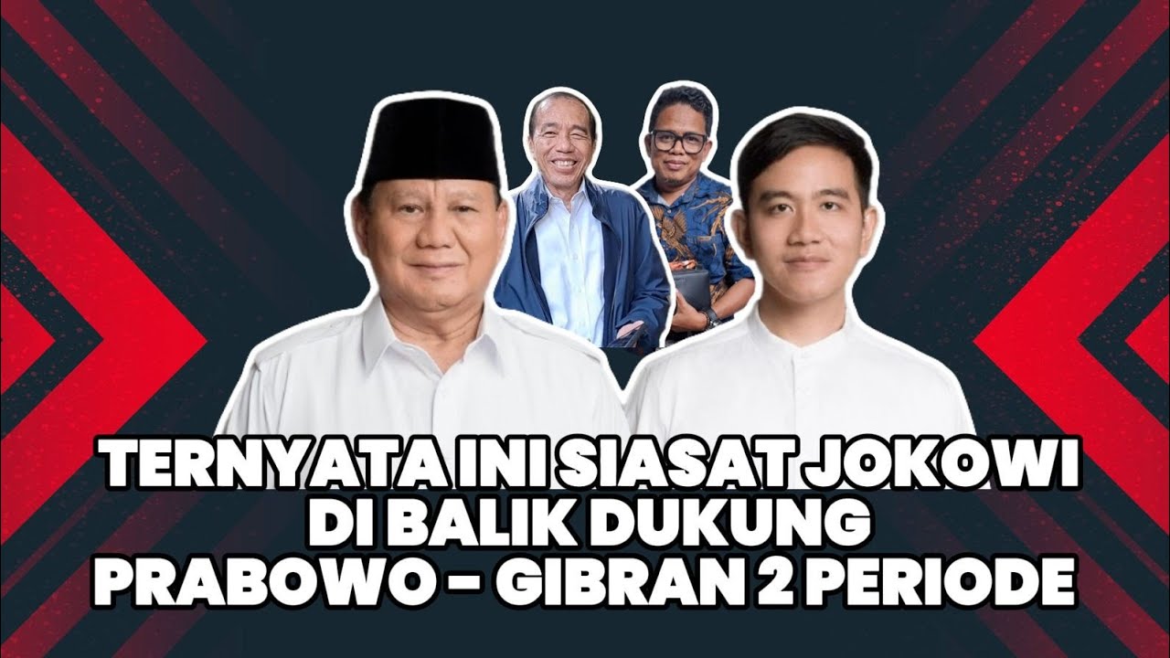 TERNYATA INI SIASAT JOKOWI DI BALIK DUKUNG PRABOWO - GIBRAN 2 PERIODE, HAMID: GENG SOLO BABAK BELUR!