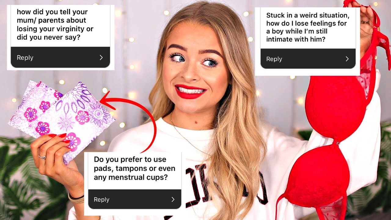 LET'S GET PERSONAL.. 'GIRL TALK' Q+A - PERIODS, BODY HAIR, SEXUALITY, RELATIONSHIPS, THE LOT