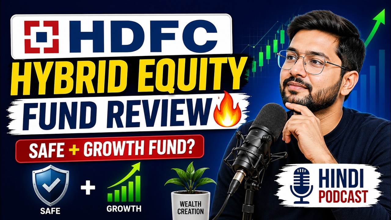 HDFC Hybrid Equity Fund Review 🔥 | Safe + Growth Fund? | Hindi Podcast | VariantInvestorMutualFund