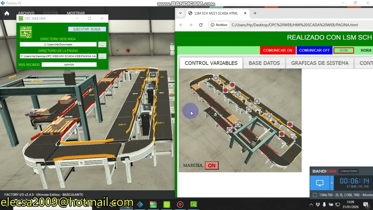 OPC PARA CREAR HMI CON HTML USANDO JAVA SCRIPT (Schneider) P4