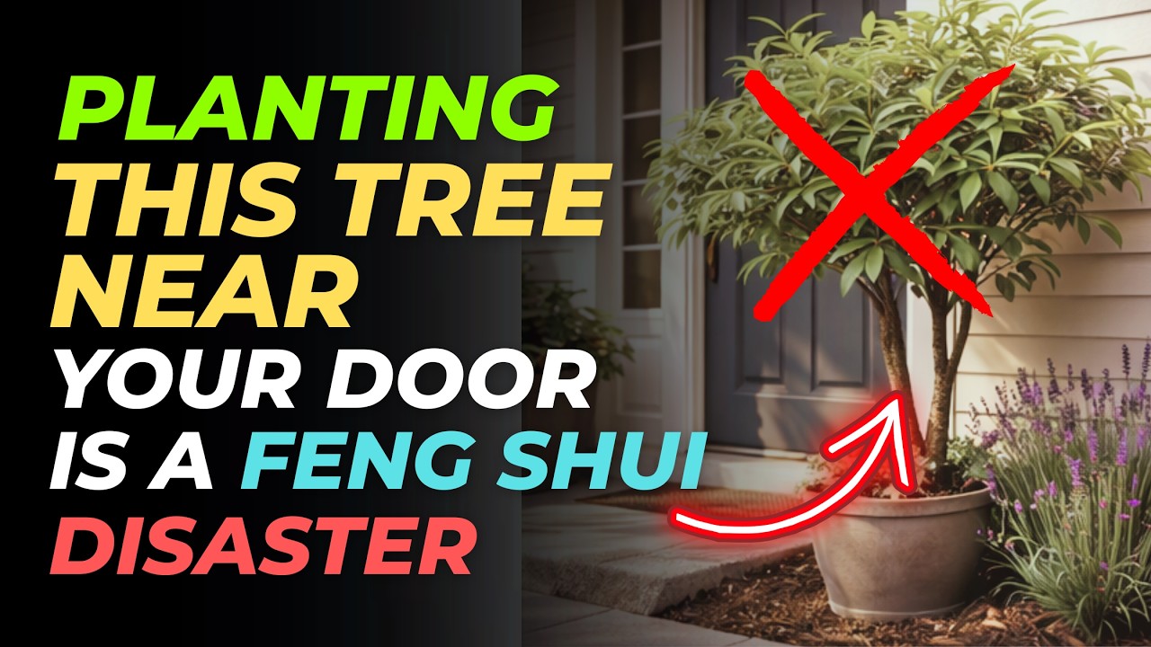 Never Put This Tree Near Your Door 🚪 Feng Shui Garden Secrets